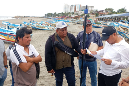 Personal del Municipio de Playas hizo el levantamiento y actualización de la concesión pesquera artesanal, un proceso detenido desde 2003.