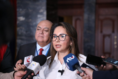 Nataly Morillo es la ministra de Gobierno del actual régimen.