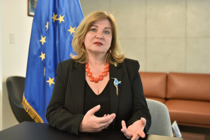 Jekaterina Doródnova es embajadora de la Unión Europea (UE) en Ecuador desde 2024.