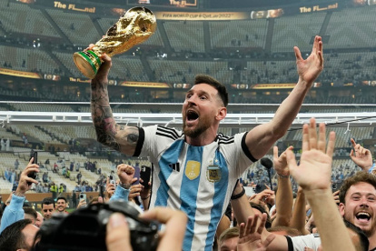 Lionel Messi lideró a Argentina en el título Mundial de Qatar 2022.