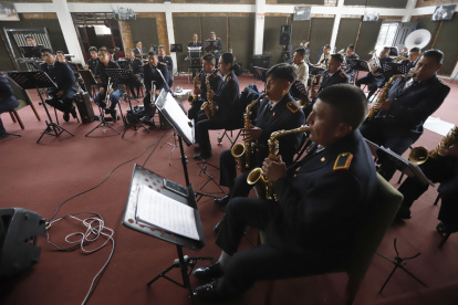 La Banda Municipal prepara su repertorio musical para las casi 50  presentaciones que tiene agendadas por Fiestas de Quito.
