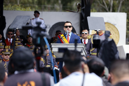 El Decreto 236 modificó la versión oficial y declaró como personal el viaje de Daniel Noboa a Estados Unidos.