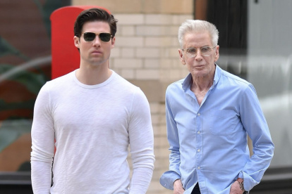 Kevin Baker y Calvin Klein.