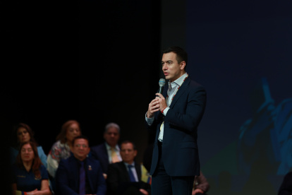 Daniel Noboa en una foto de archivo.