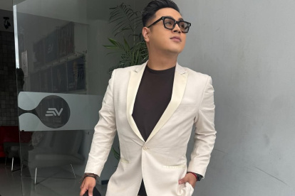 Leonardo Quezada, presentador y reportero de Los Hackers.