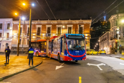 El servicio de transporte en trolebús  se extenderá este sábado y domingo, para movilizar a los asistentes al Quitofest 2025.