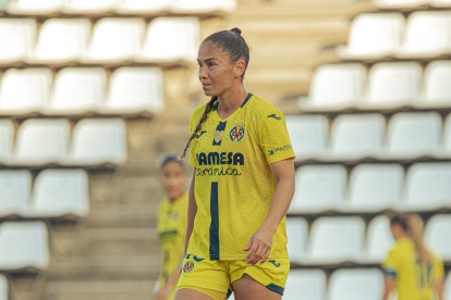 La defensa Ligia Moreira forma parte del Villarreal. Gigi cumple con su sexta temporada en el fútbol de España.