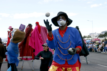 El fin de semana pasado se realizó el desfile de la Confraternidad, en el parque Bicentenario. Este fin de semana habrá desfiles en otros sectores de Quito.