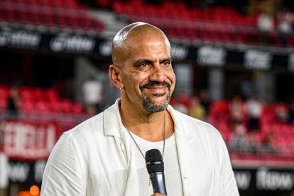 Juan Sebastián Verón, exjugador y actual presidente de Estudiantes de La Plata.