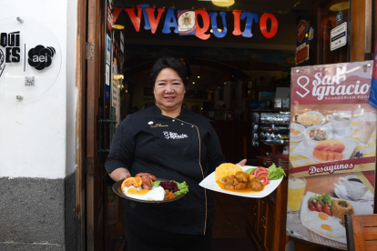 La chef Rocío Guerrón del restaurante San Ignacio, transforma productos locales en experiencias culinarias que conectan historia, territorio y creatividad.