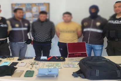 La Policía relaciona a los detenidos con el grupo delictivo Los Lobos.