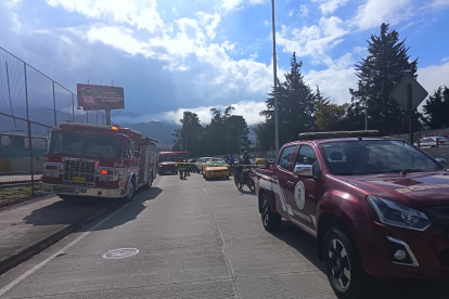 El siniestro de tránsito ocurrió en el sector del redondel de El Condado, en el norte de Quito.