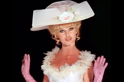 Brigitte Bardot en la película Viva María! de 1965.