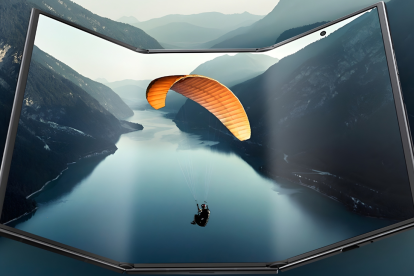 El Galaxy Z TriFold se despliega dos veces hasta alcanzar una pantalla de 10 pulgada.