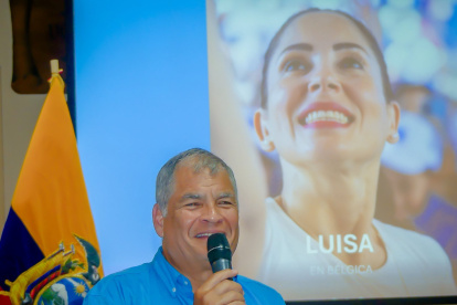 El expresidente Rafael Correa arremetió en contra de otra de las autoridades seccionales de su movimiento.