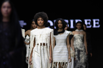 El talento internacional aportó nuevas miradas sobre la moda latinoamericana.