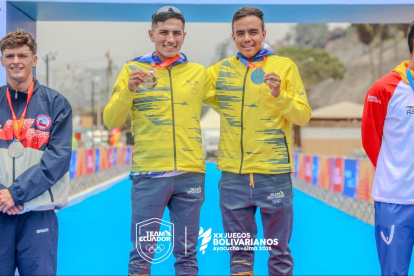 Ecuador sigue consiguiendo medallas en los Juegos Bolivarianos de Ayacucho y Lima 2025.