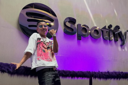 Jombriel celebró desde Spotify Colombia su liderazgo en el Spotify Wrapped 2025.