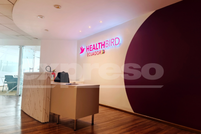 Quito.  HealthBird Ecuador funciona en la oficina 1001 del Edificio La Previsora, aunque casi no hay presencia de personal.