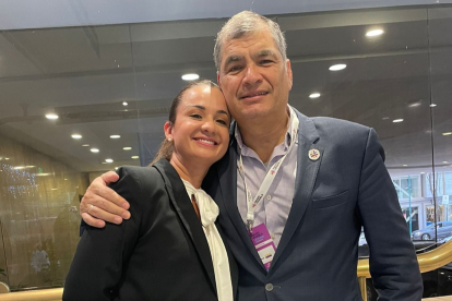 Marcela Aguiñaga fue ministra de Estado en el gobierno de Rafael Correa.