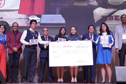 Ganadores del intercolegial.