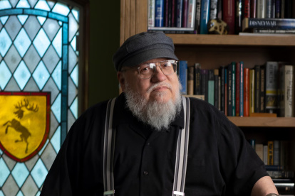 George RR Martin es el autor de la afamada serie Canción de hielo y fuego, en la que se ha basado la serie de HBO, Juego de Tronos.