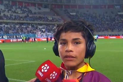 Cliver Huamán llegó a Madrid para cubrir el Real Madrid vs Manchester City.