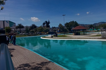 Aunque el parque Guayaquil luce renovado actualmente, aún no ha sido entregado oficialmente al Municipio de Riobamba.