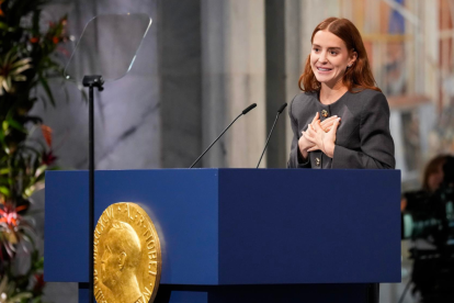 Ana Corina Sosa, hija de la líder opositora venezolana Maria Corina Machado.