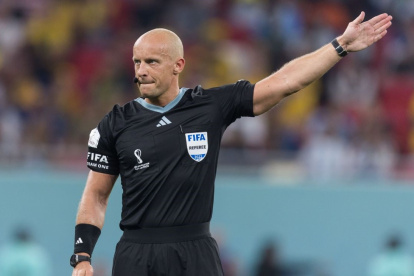 Szymon Marciniak fue el arbitro de la final del Mundial de Qatar 2022 entre Francia y Argentina