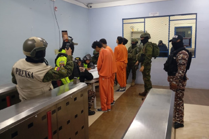 El bloque del Gobierno de Daniel Noboa busca tramitar una enmienda para que los presos no sean considerados como grupo de atención prioritaria.