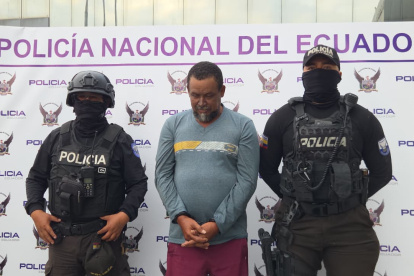 En un operativo policial realizado en el cantón Durán, las autoridades detuvieron a alias Maturana, identificado como el padrastro de alias Bob Marley.
