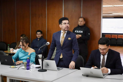 Carlos Alarcón quedó encargado de la Fiscalía, tras la renuncia de Wilson Toainga.