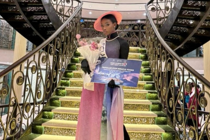 Alexandra Mina se encuentra en Vietnam.