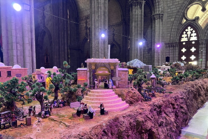 El Belén Encantado nació hace 21 años en Loja y con el tiempo se fue perfeccionando.