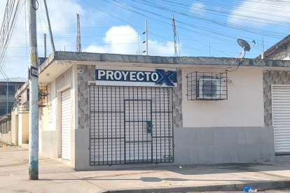 En este local del barrio Abdón Calderón se cometieron los sicariatos de dos mujeres.