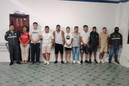 Nueve personas fueron detenidas como sospechosas por el secuestro y asesinato de un docente en Tena.