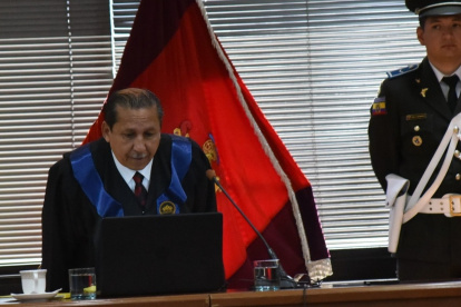 El juez de la Corte Nacional de Justicia, Olavo Hernández, no tenía claros los argumentos de su resolución para llamar a juicio en el caso Sinohydro.