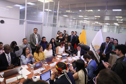 Trámite. El oficialismo en la mesa de Fiscalización se abstuvo de votar para calificar el juicio a Jimmy Martin.