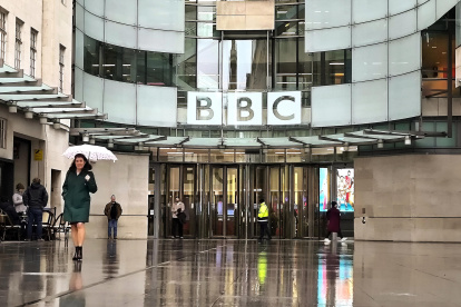 La sede de la BBC en Londres.