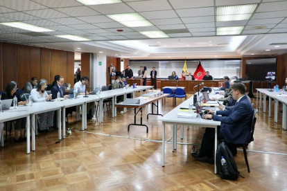 La audiencia de juicio por el caso Vaca y otros se desarrolla por noveno día en la Corte Nacional de Justicia.