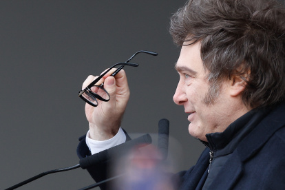 El presidente de Argentina, Javier Milei, en una foto de archivo. EFE/ Juan Ignacio Roncoroni