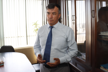 El coordinador de la veeduría ciudadana del concurso para fiscal general, Hugo Arteaga.