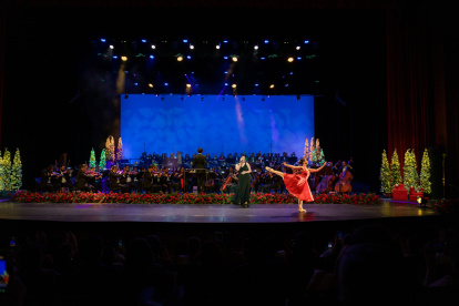 Presentación musical en el Teatro Sánchez Aguilar.