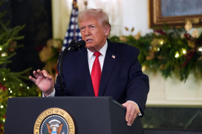 El presidente de Estados Unidos, Donald Trump.