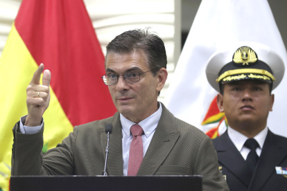 El presidente de Bolivia, Rodrigo Paz, en una foto de archivo.
