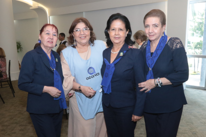Yolanda Acevedo, María Delia García, Ulvia Zavala y Rocío Ojeda.