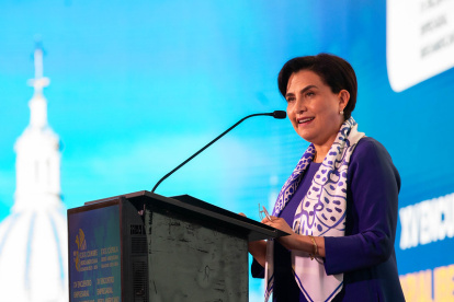 Gabriela Sommerfeld, canciller de Ecuador, desde el viernes 19 de diciembre de 2025 cuenta también con la nacionalidad alemana.