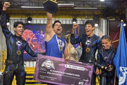El equipo Azul fue el ganador de esta temporada de Combate