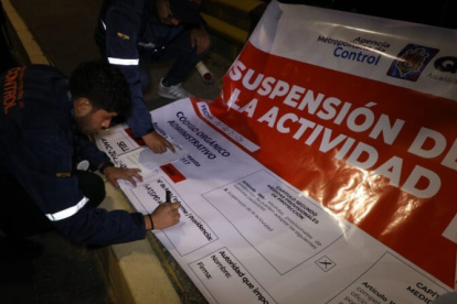 Según el Municipio, las estructuras publicitarias operaban al margen de la normativa.